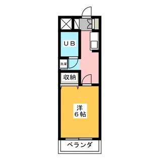 アーバンハイツ【2階】の間取り
