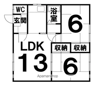 第一コーポ【2階】の間取り