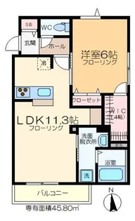 Luna Cresta【2階】の間取り