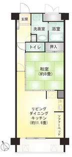グランナチュール浅間高原【6階】の間取り