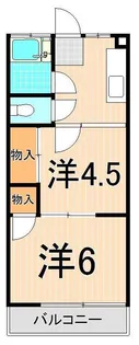 関口マンション【3階】の間取り