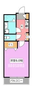 LUNA【3階】の間取り