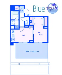 ドゥーエ横濱台町【10階】の間取り