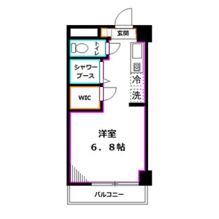 ロイヤルメゾン荻窪【2階】の間取り