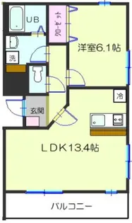 レジデンス渋谷【3階】の間取り