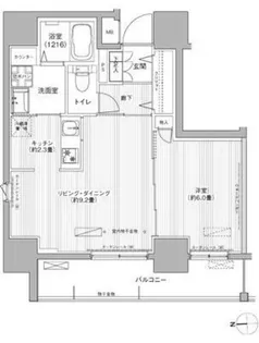 レジェンダリーガーデン赤羽ウェストビュー【12階】の間取り