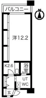 シティコート目黒3号棟【4階】の間取り