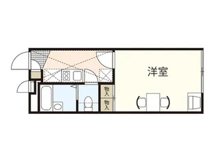 レオパレスアネッソ井口【2階】の間取り