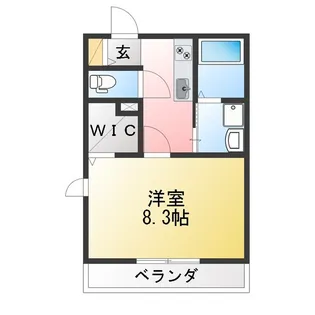 CASA COMODA【3階】の間取り