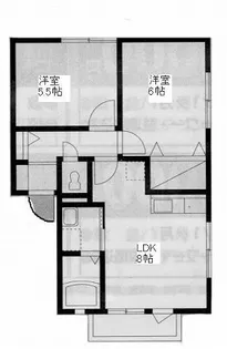 レーベン I【2階】の間取り