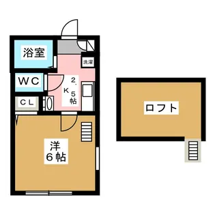 グランテラス横濱【2階】の間取り