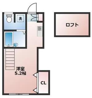 第11セントラルコーポ横須賀【2階】の間取り