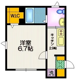 レジデンスミレナリオ【1階】の間取り