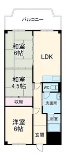 キャッスル西尾【2階】の間取り