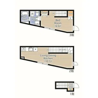 コパン扇大橋BASE【2階】の間取り