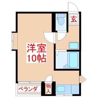グリーンヒル東谷山【1階】の間取り