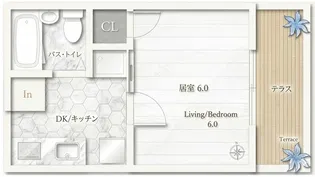 セフィラ舟入南【2階】の間取り