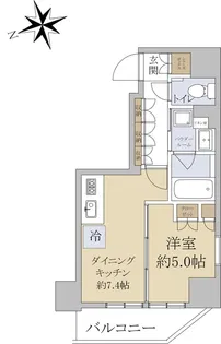 BELISTA西荻窪【2階】の間取り