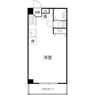中野パークス【2階】の間取り