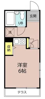 カーサペガソ92A【1階】の間取り