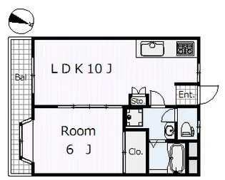 サンシャイン【1階】の間取り