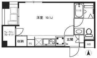 FLEG渋谷【2階】の間取り