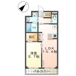 埼玉県さいたま市緑区大字中野田【マンション】の間取り