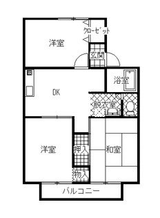 シャルム丸忠【2階】の間取り