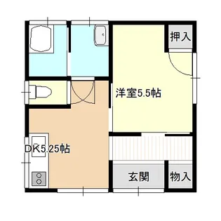 山口県宇部市松山町3【一戸建】の間取り