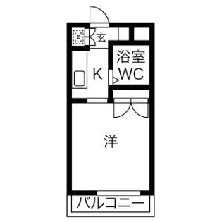 ヒルサイド・46【1階】の間取り