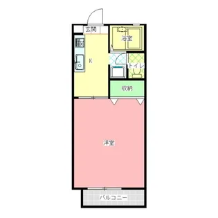 ライトハウス【2階】の間取り