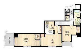 オーパスホームズ白山【5階】の間取り