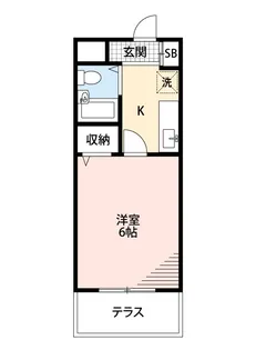 メビウスメルズ【1階】の間取り