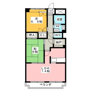 Comfort御影町【2階】の間取り