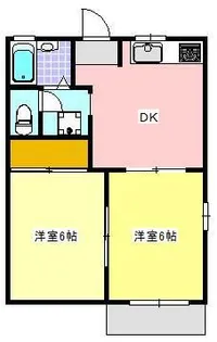 コンシェール八楠【2階】の間取り