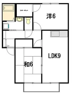 サンフィル高橋B【1階】の間取り