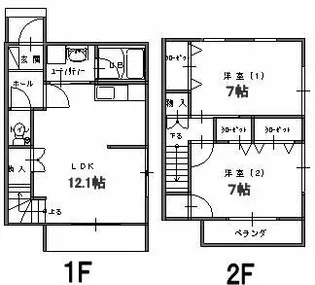 ヴォヤージュの間取り