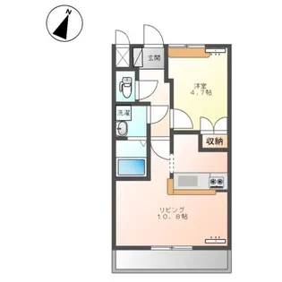 サンガーデン【2階】の間取り