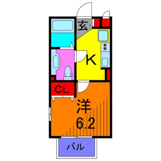 ファインアークG.N.【1階】の間取り