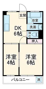 大谷マンション【3階】の間取り