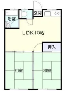 谷口ハイツ(大塚町)【1階】の間取り