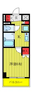 東京都板橋区大和町【マンション】の間取り