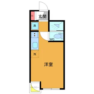 ムツミビル【3階】の間取り