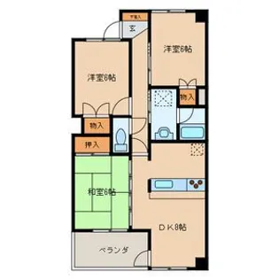 Sejour728【3階】の間取り