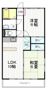 コーポ クレント【2階】の間取り