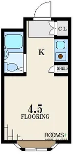 パークヒルズ桜上水【2階】の間取り