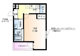 フジパレス湊ノース【1階】の間取り