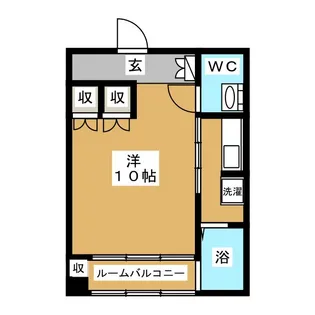 レトア亀山【2階】の間取り