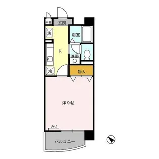 パレドールKonishi【1階】の間取り