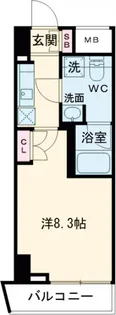 東京都墨田区八広5【マンション】の間取り
